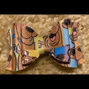 Scooby Doo homemade boutique bow